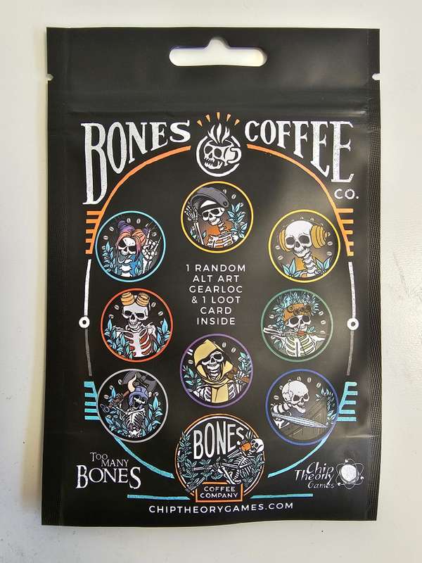 Too Many Bones Bones Coffee Random Gearlock OOP (Board Games)