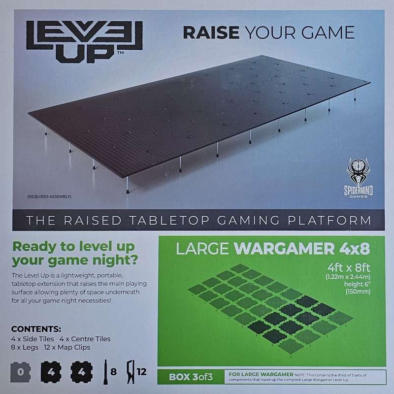 The Level Up Large Wargamer Box (Board & Card Game Accessories)