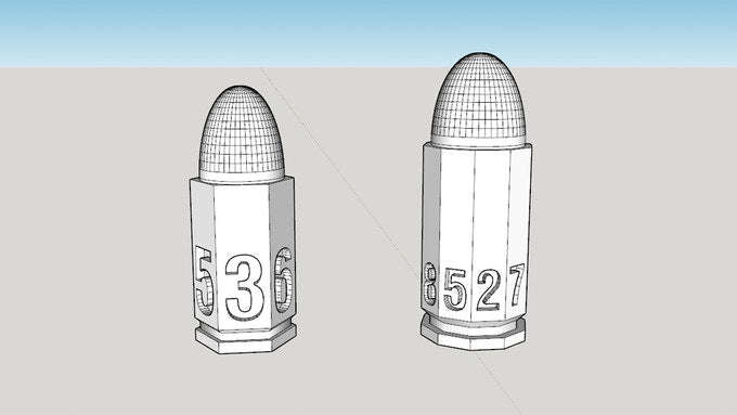 Bullet Dice A2 (Dice Sets & Games)