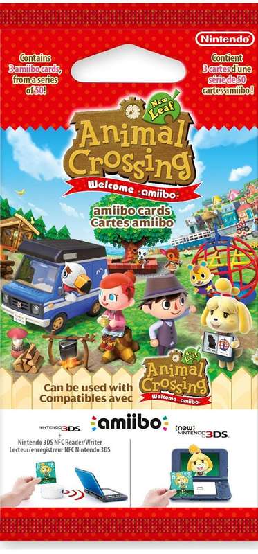 Animal Crossing: New Leaf Welcome Amiibo Cards (3DS)