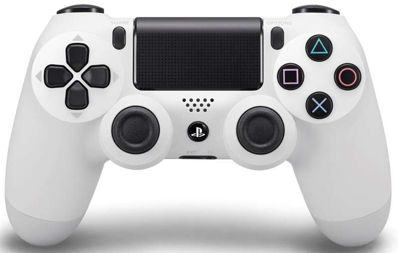 Sony DualShock 4 Controller (VERSION 2) - White (EU) (PS4)