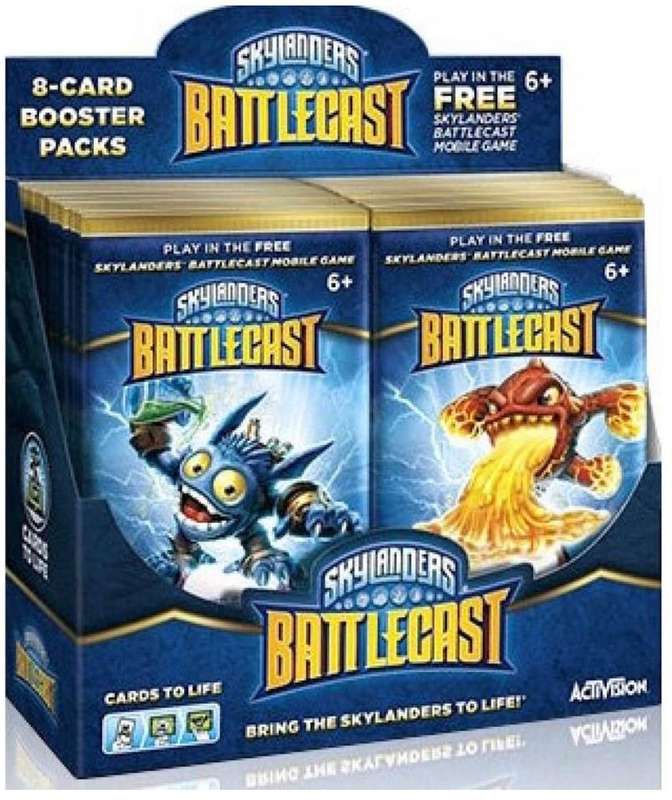 Skylanders Battlecast 8 -Card Booster Pack (Card Game)