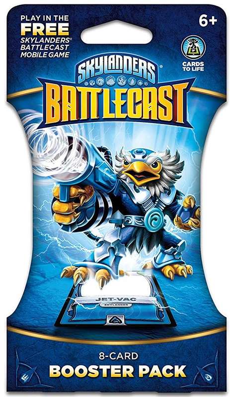 Skylanders Battlecast Booster Pack (Jet Vac Cover) (Card Game)