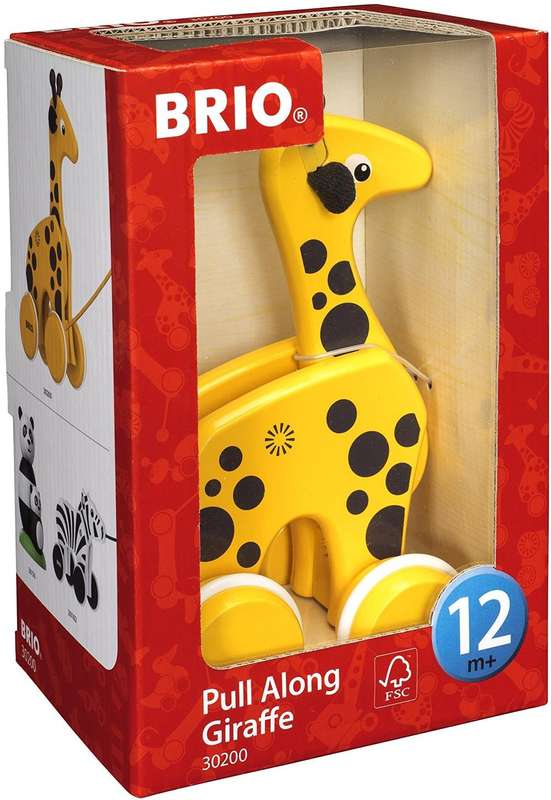 BRIO - Pull Along Giraffe (30200)