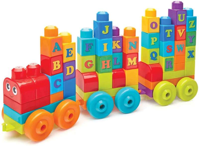 Mega Bloks - ABC Learning Train