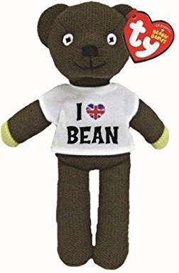 Ty - Beanie Babies - Mr Bean's Teddy in T-Shirt Beanie