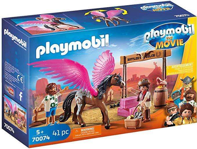 Playmobil - THE MOVIE Marla and Del with Flying Horse