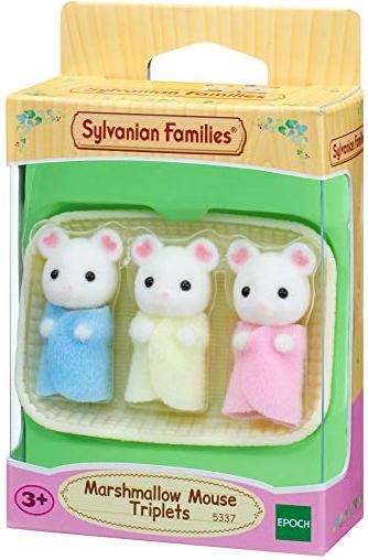 Sylvanian Families - Marshmallow Mouse Triplets