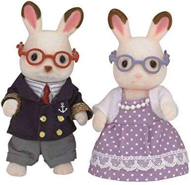 Sylvanian Families - Chocolate Rabbit Grandparents (Toys)