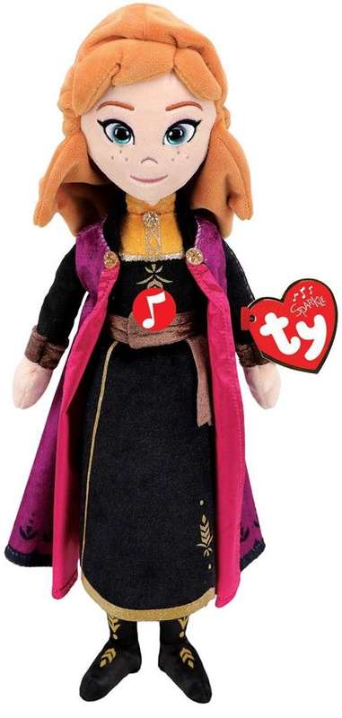Ty - Beanie Babies - Disney Princess Anna with sound