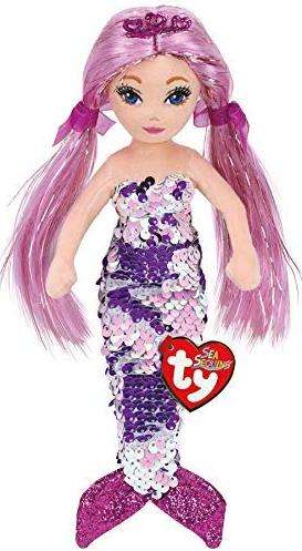Ty - Mermaid - Lorelei Purple Sequin