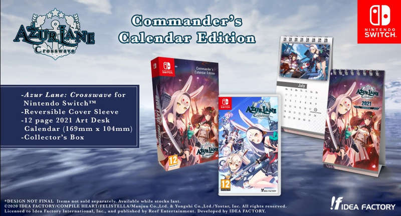 Azur Lane: Crosswave - Commander`s Calendar Edition (Nintendo Switch)