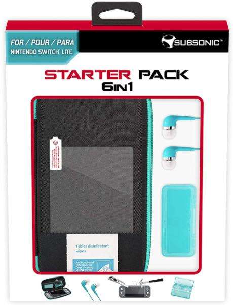 Subsonic Switch Lite Starter 6 In 1 Pack (Nintendo Switch) Lite
