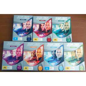 Star Trek Next Generation: Seasons 1 to 7 - Region 4 (The Complete Series ) (DVD) (Second-Hand)