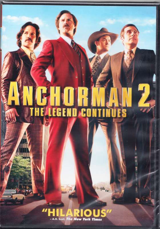 Anchorman 2: The Legend Continues (DVD)