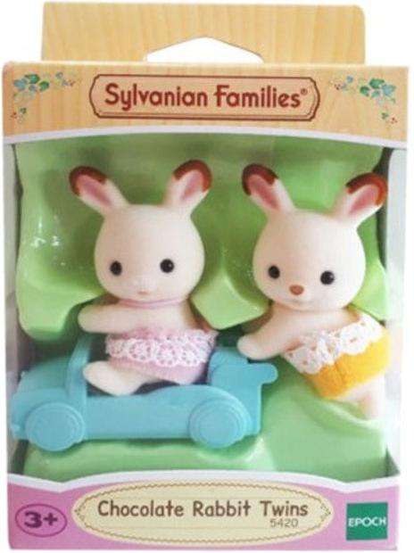 Sylvanian Families - Chocolate Rabbit Twin set