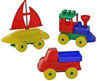 Polesie 52360 Young Traveller Construction Toy Set (23 -Piece)