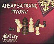 Staroyun 1050224 11 x 13.5 x 4 cm Wooden Chessman No 1 Chess Set