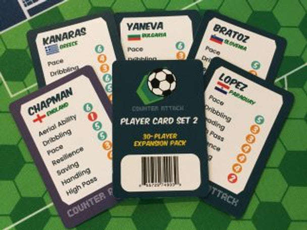 Counter Attack Extra Player Cards Set 2 (Board Games)