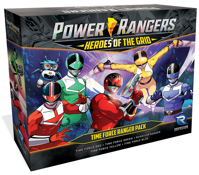 Power Rangers Heroes of the Grid Time Force Ranger Pack (Board Games)