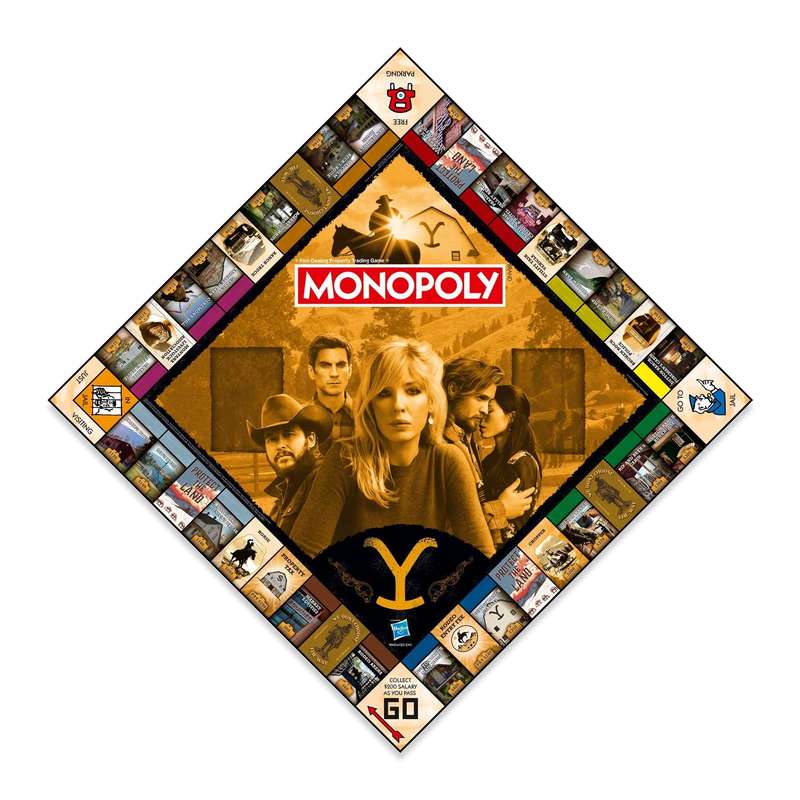 Monopoly Yellowstone Edition (Board Games)