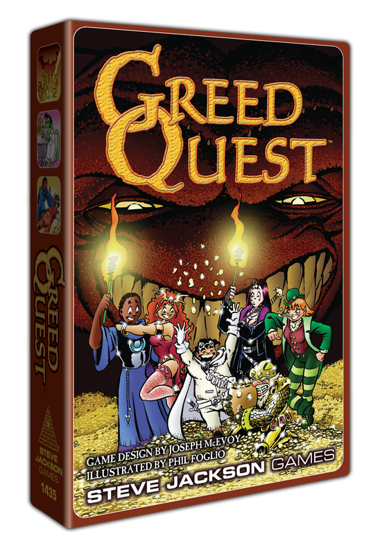GreedQuest (Board Games)