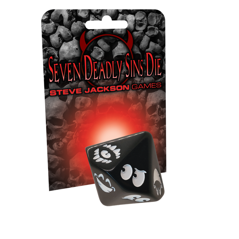 Seven Deadly Sins Die (Board Games)
