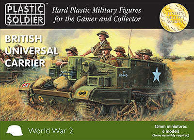 15mm WWII British and Commonwealth Universal Carriers (Miniatures)