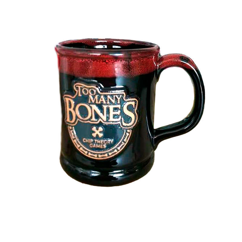 Too Many Bones: Sculpted Ceramic Mug (Board Games)