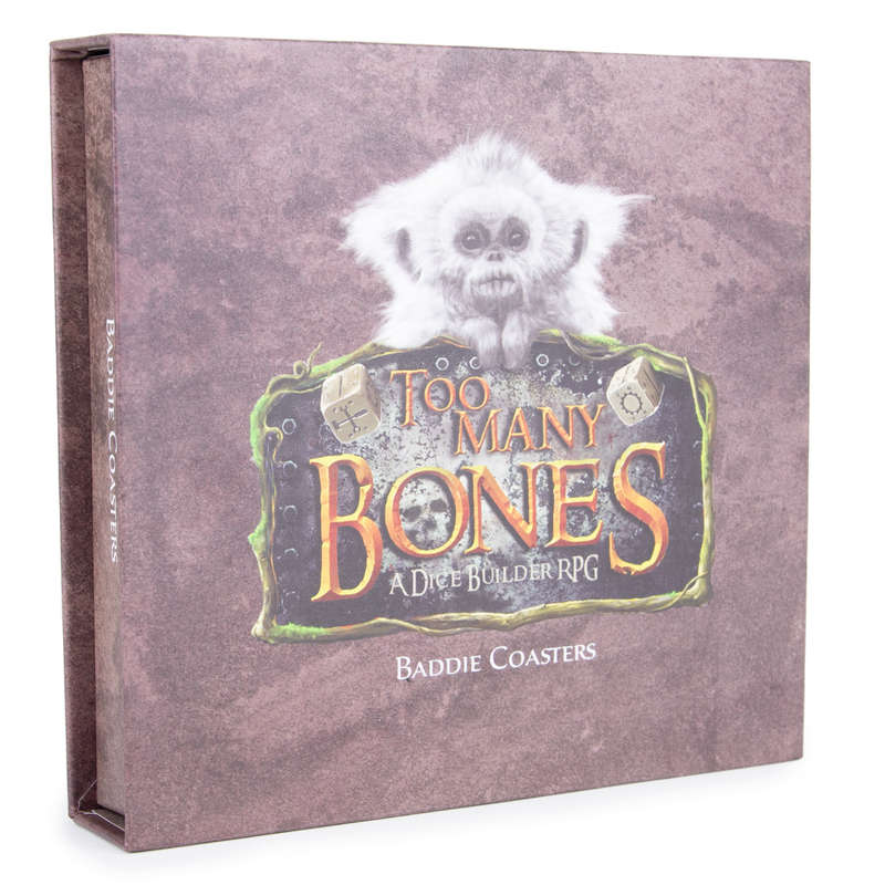 Too Many Bones Chip Coasters Set 1 Baddies (Board Games)