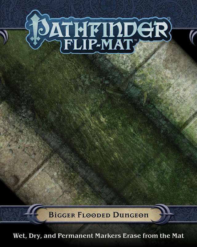 Pathfinder FlipMat Bigger Flooded Dungeon (RPGs)