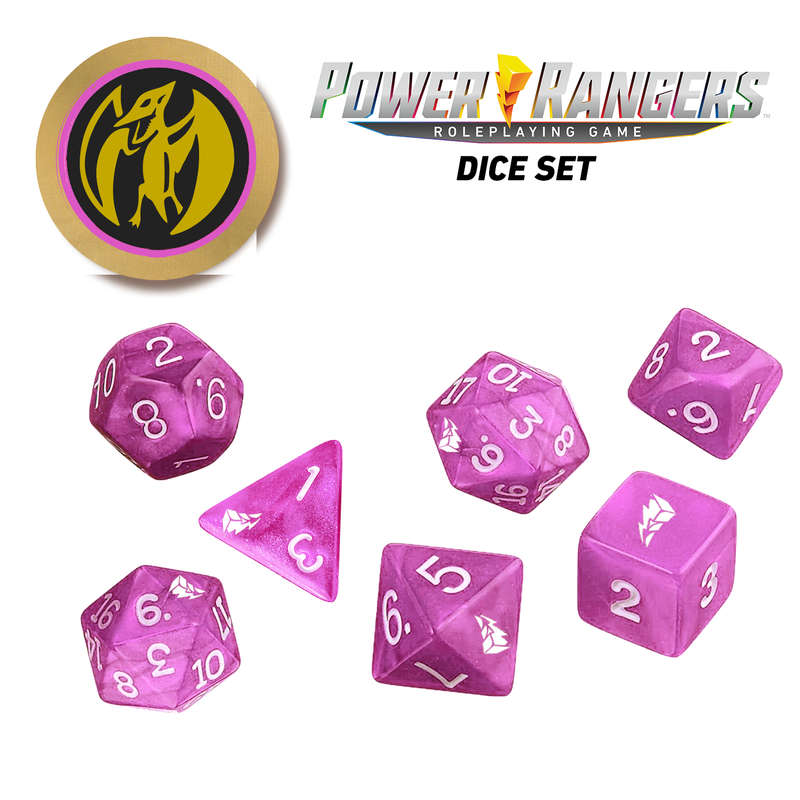 Power Rangers RPG Dice Set Pink (RPGs)