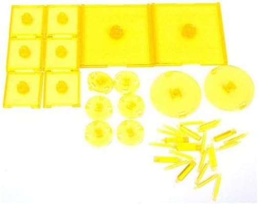 Dungeons and Dragons D and D Attack Wing Bases Set (Yellow) (Board Games)