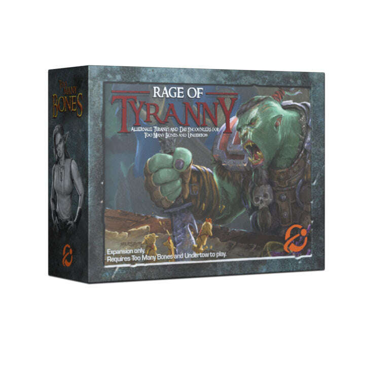Too Many Bones Rage of Tyranny (Board Games)