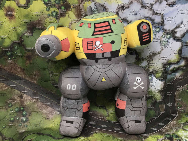 BattleTech PlushyTech UrbanMech (Pirate) (RPGs)