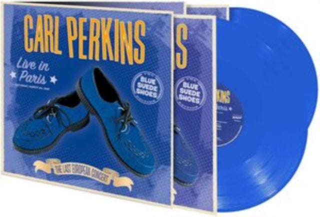 Carl Perkins - Live In Paris (Blue Vinyl + Flexi Vinyl) (Rsd 2020) (Vinyl)