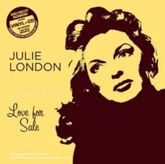 Julie London - Love For Sale (Yellow Vinyl) (Rsd 2023) (Vinyl)