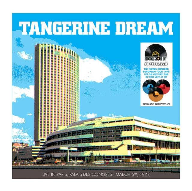 Tangerine Dream - Live Au Palais Des Congres 1978 (Orange/Red/Blue/Black Vinyl) (Rsd 2023) (Vinyl)