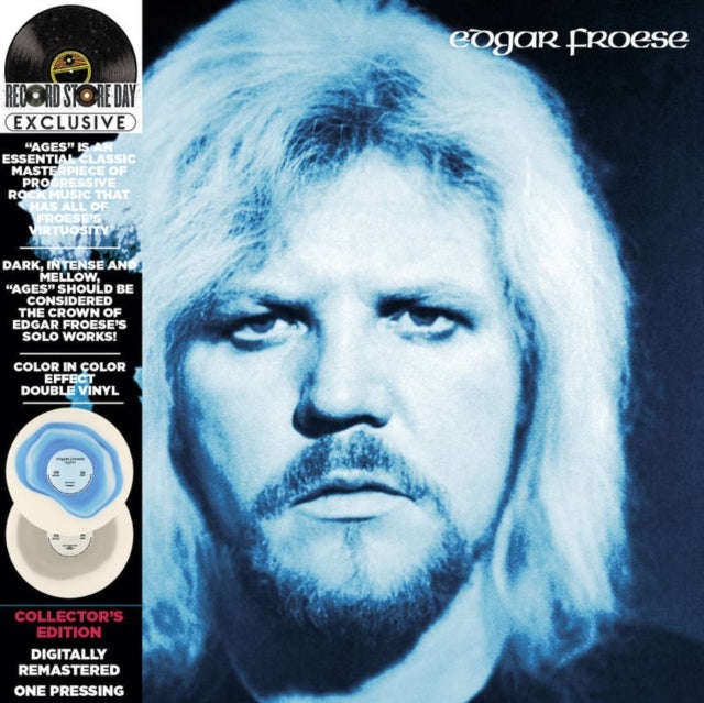 Edgar Froese - Ages (Grey & White/Green & White Vinyl) (Rsd 2023) (Vinyl)
