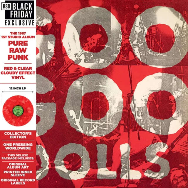 Goo Goo Dolls - Goo Goo Dolls (Red/White Cloudy Vinyl) ( 2023) (Vinyl)