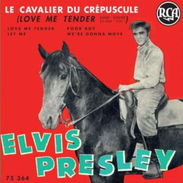 Elvis Presley - Ep Etranger No. 11 - Le Cavalier Du Crepuscule (France) (Red Vinyl) (Vinyl Single)