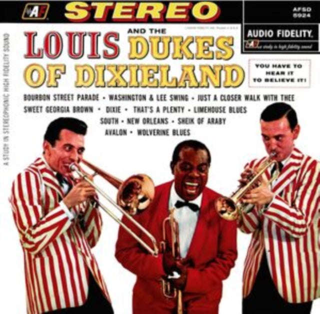 Louis Armstrong - Louis And The Dukes Of Dixieland (Red Vinyl) (Vinyl)