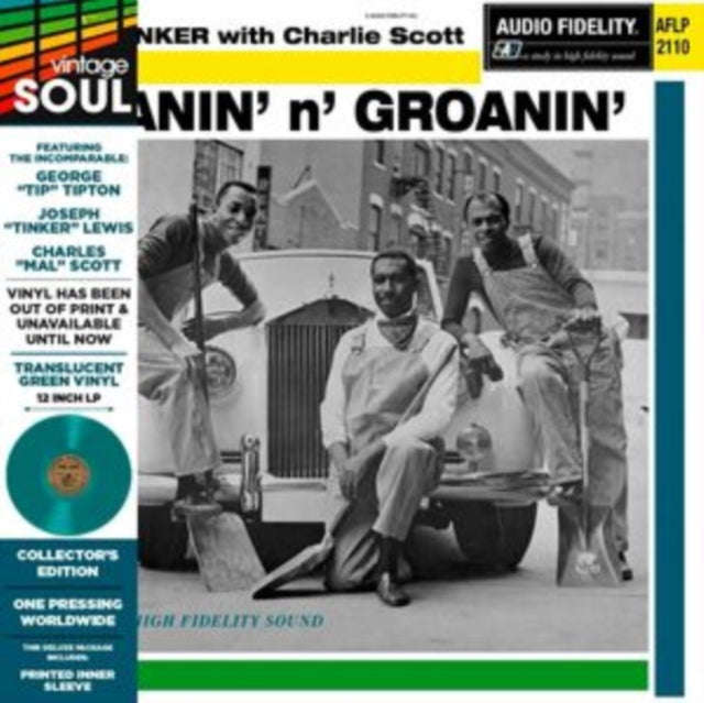 Tip & Tinker With Charlie Scott - Moanin N Groanin (Turquoise Vinyl) (Vinyl)