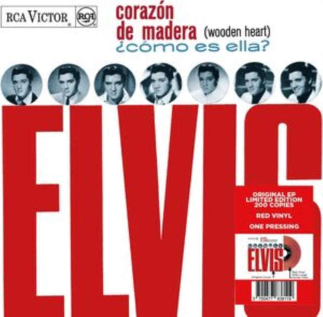 Elvis Presley - Etranger No. 13 - Corazon De Madera (Espagne) (Red Vinyl) (Vinyl Single)