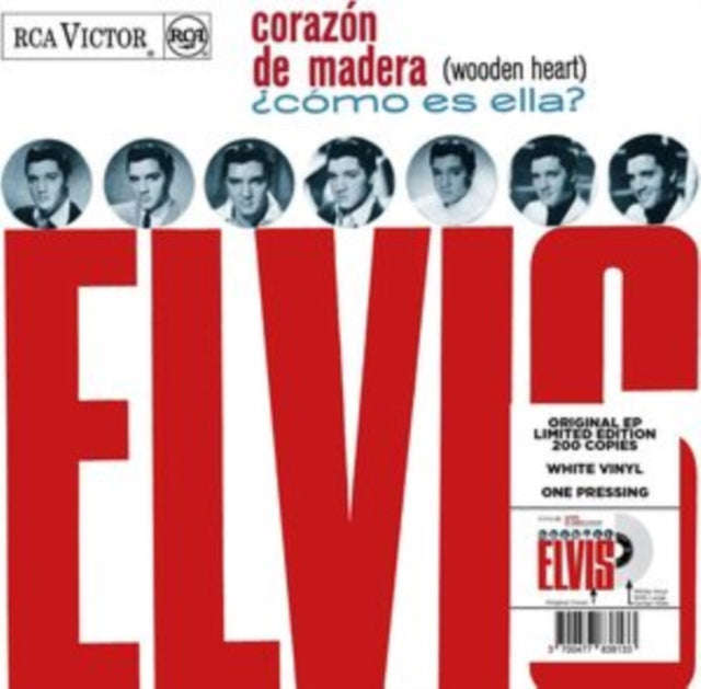Elvis Presley - Etranger No. 13 - Corazon De Madera (Espagne) (White Vinyl) (Vinyl Single)