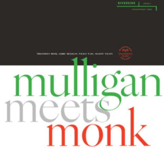 Thelonious Monk & Gerry Mulligan - Mulligan Meets Monk (Vinyl)