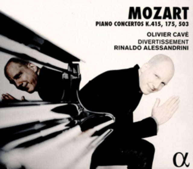 Olivier Cave / Divertissement / Rinaldo Alessanrdini - Mozart: Piano Concertos K.415. 175. 503 (CD)