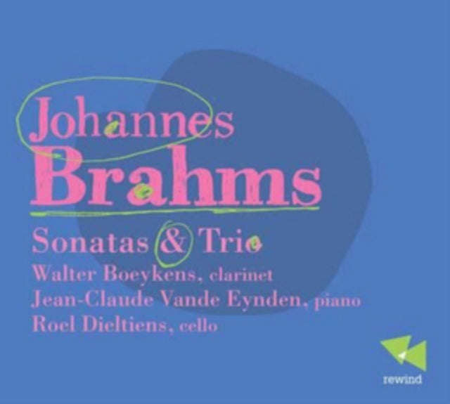 Walter Boeykens - Brahms/Sonatas & Trio (CD)