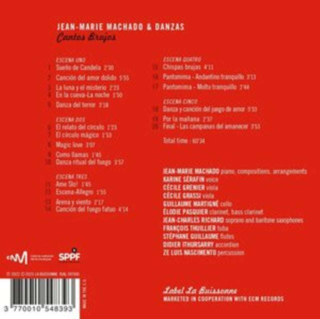 Jean-Marie Machado & Danzas - Cantos Brujos (CD)