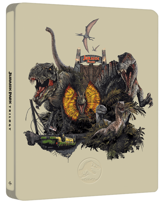 Jurassic Park Trilogy 4K UHD Limited Edition Steelbook (Blu-ray 4K)